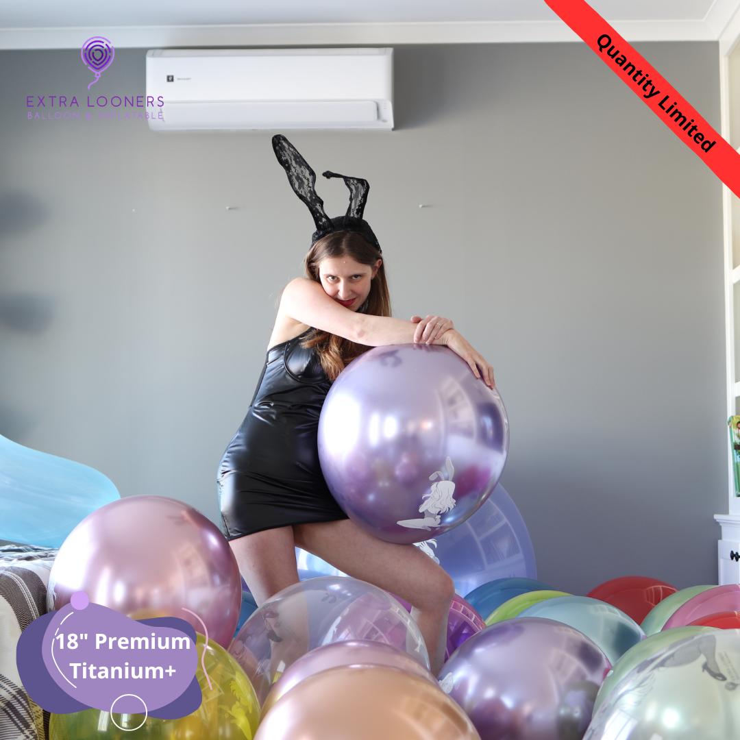 Cattex 18" Titanium+ Premium Easter 10 PCS