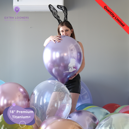 Cattex 18" Titanium+ Premium Easter 10 PCS