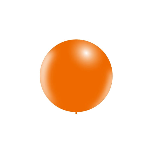 Balloonia 24" Orange Latex Balloon – (1 Piece)