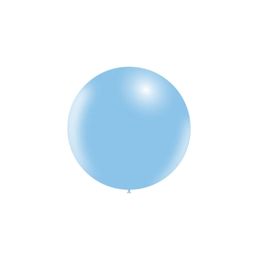Balloonia 24" Sky Blue Latex Balloon – (1 Piece)