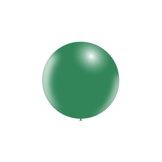 Balloonia 24" Forest Green Latex Balloon – (1 Piece)