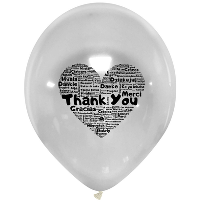 Cattex 18" Thank You Premium Latex Balloons – (1 Pieces)