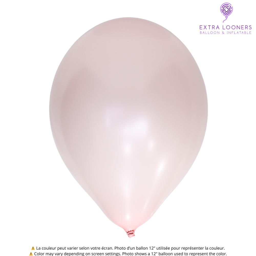 Cattex 18" Blush Pink Premium Latex Balloons – (Pack of 10)