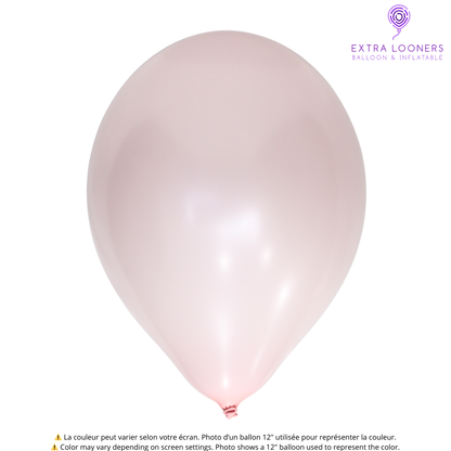 Cattex 18" Blush Pink Premium Latex Balloons – (Pack of 10)
