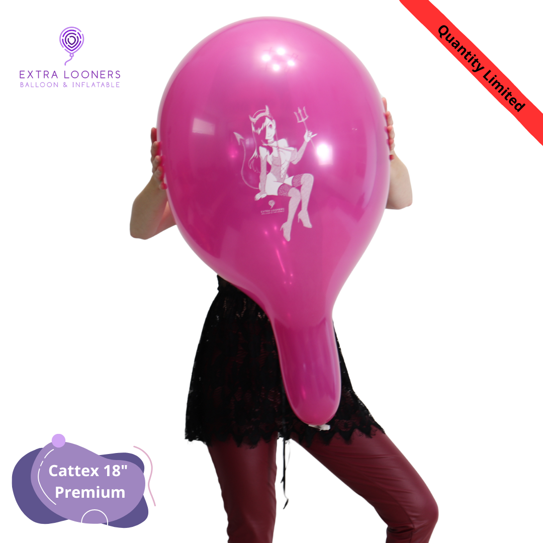 Cattex 18" Premium Assorted Lilith Halloween Latex Balloons – Limited Edition (Pack of 10)
