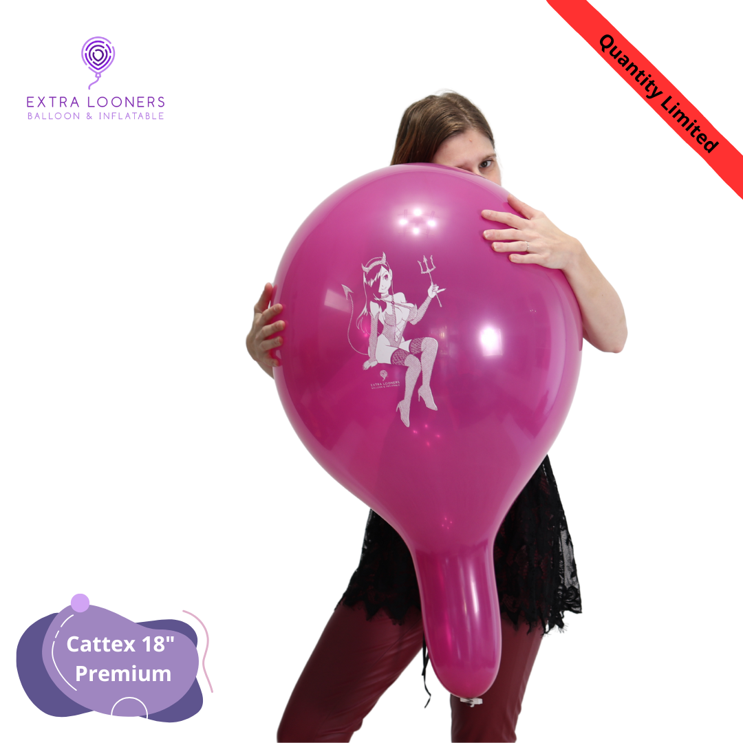 Cattex 18" Premium Assorted Lilith Halloween Latex Balloons – Limited Edition (Pack of 10)