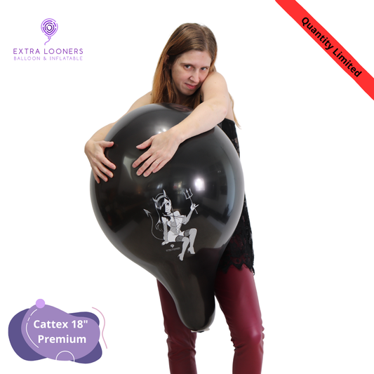 Cattex 18" Premium Assorted Lilith Halloween Latex Balloons – Limited Edition (Pack of 10)