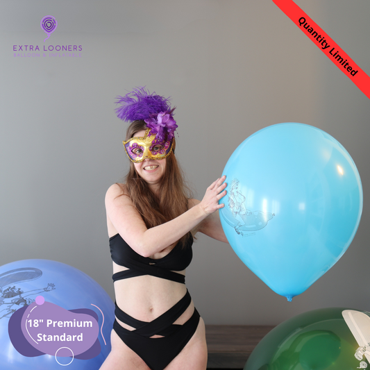 Cattex 18" Premium Mardi Gras 10 PCS (February 26 to March 27)