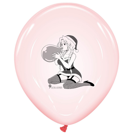 Cattex 18" Soap Red & Green Premium Latex Balloons – Christmas Edition (Pack of 25)