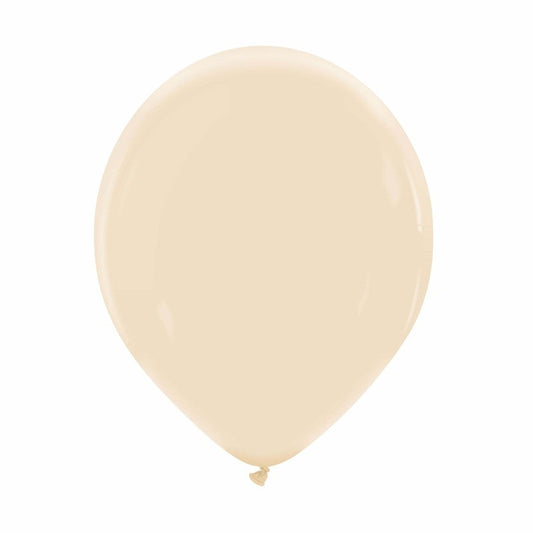 Cattex 12" Champagne Premium Latex Balloons – (Pack of 15)