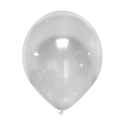 Cattex 12" Clear Premium Latex Balloons – (Pack of 15)
