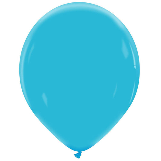 Cattex 14" Azure Premium Latex Balloons – (Pack of 10)