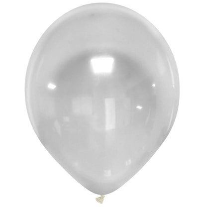 Cattex 14" Clear Premium Latex Balloons – (Pack of 25)
