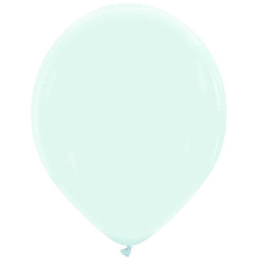 Cattex 14" Ice Blue Premium Latex Balloons – (Pack of 10)