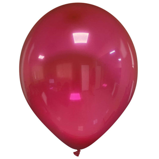 Cattex 14" Crystal Wine Premium Latex Balloons – (Pack of 10)