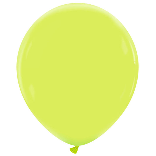 Cattex 18" Apple Green Premium Latex Balloons – (Pack of 25)