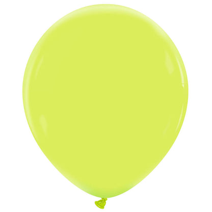 Cattex 18" Apple Green Premium Latex Balloons – (Pack of 10)