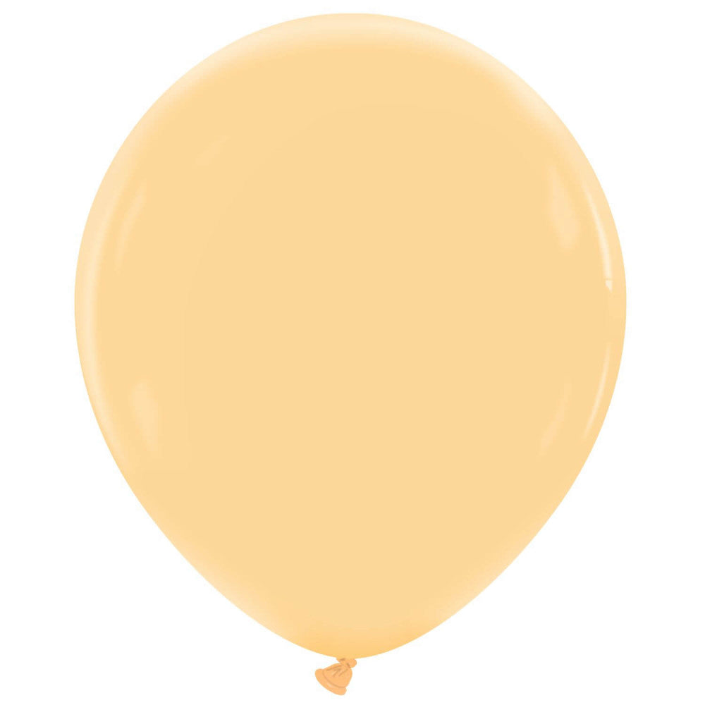 Cattex 18" Apricot Premium Latex Balloons – (Pack of 10)