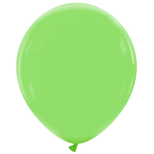 Cattex 18" Basil Green Premium Latex Balloons – (Pack of 25)