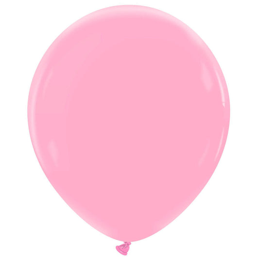 Cattex 18" Bubble Gum Premium Latex Balloons – (Pack of 25)