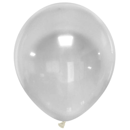 Cattex 18" Clear Premium Latex Balloons – (Pack of 10)
