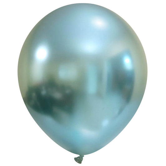 Cattex 18" Titanium+ Sky Blue Latex Balloons – (Pack of 10)