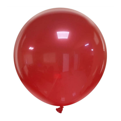 Cattex 24" Crystal Red Premium Latex Balloons – (1 Piece)