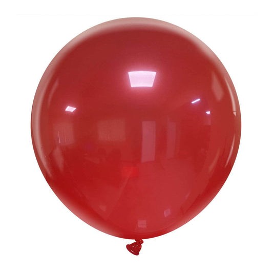 Cattex 24" Crystal Red Premium Latex Balloons – (1 Piece)