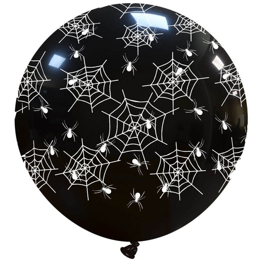 Cattex 34" Round Spiderweb Latex Balloon – (1 Piece)