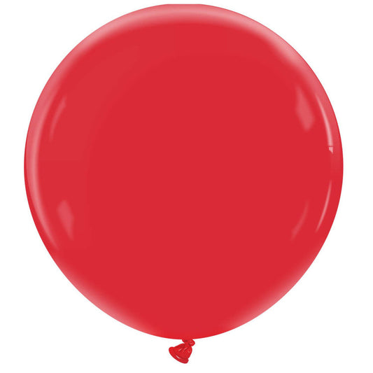 Cattex 36" Cherry Red Premium Latex Balloons – (1 Piece)