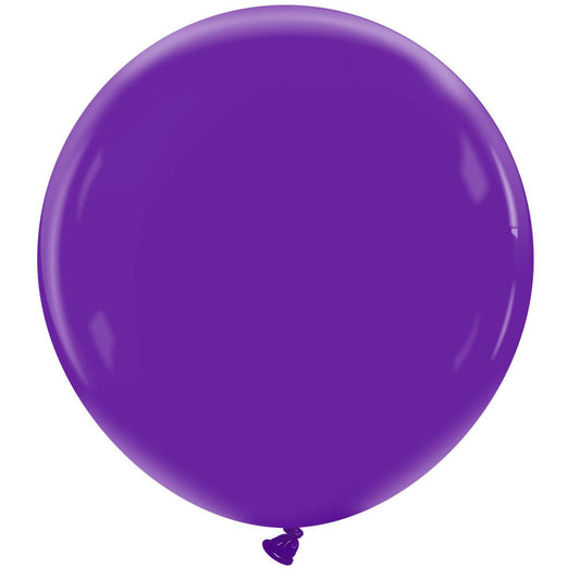 Cattex 36" Royal Purple Premium Latex Balloons – (1 Piece)