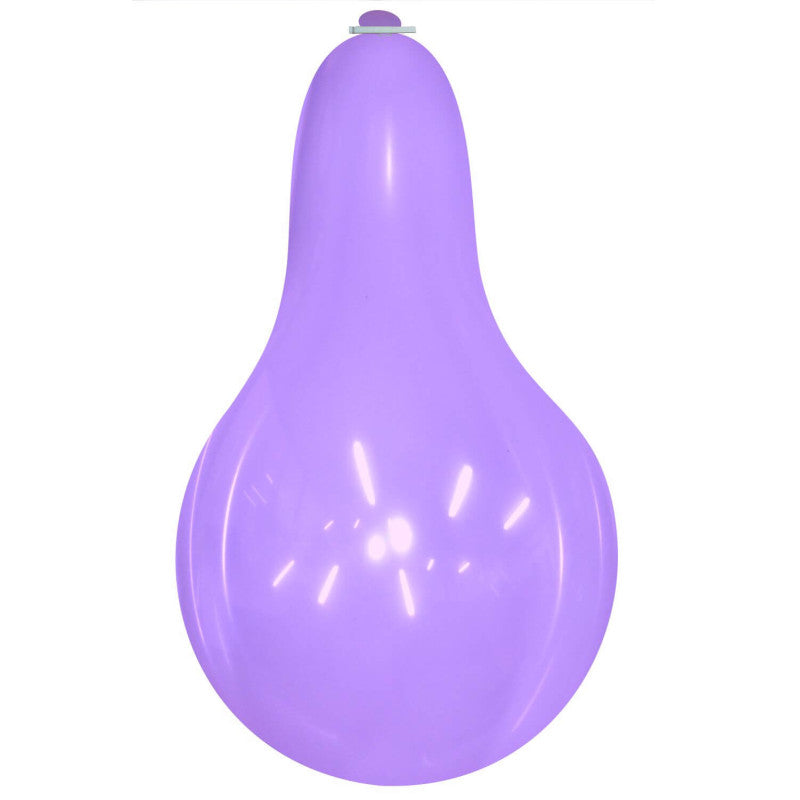 Cattex 32" Longneck Crystal Purple Latex Balloon – (1 Piece)