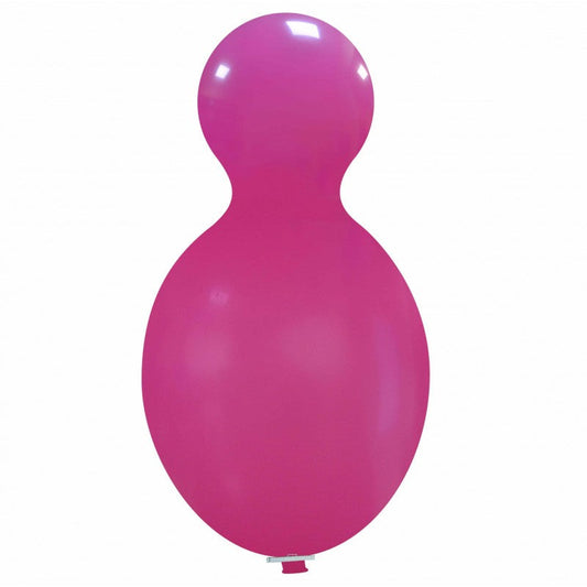 Cattex 59" Doll Fuchsia Latex Balloon – (1 Piece)