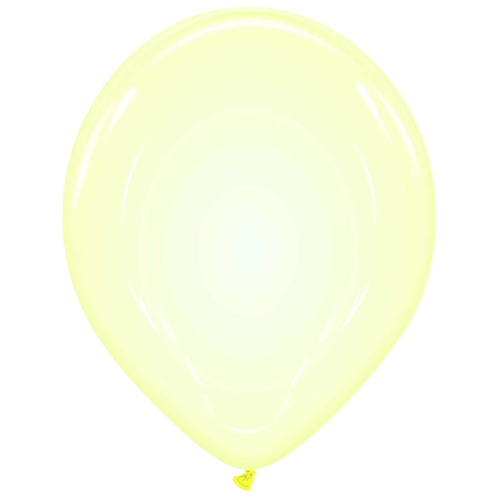 Cattex 13" Soap Yellow Premium Latex Balloons – (Pack of 10)