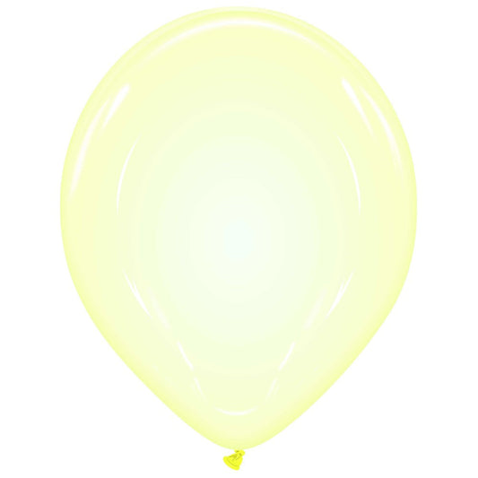 Cattex 13" Soap Yellow Premium Latex Balloons – (Pack of 10)