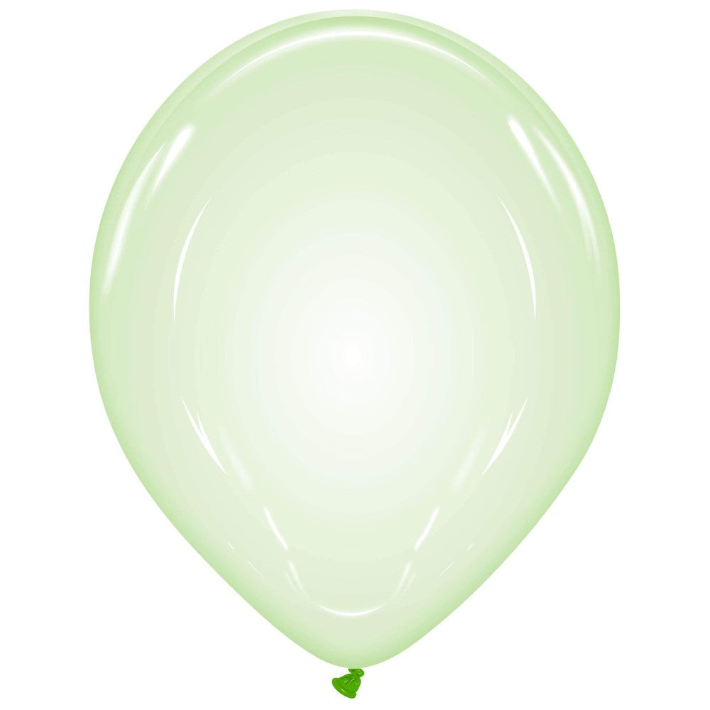 Cattex 13" Soap Green Premium Latex Balloons – (Pack of 10)