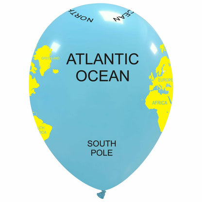 Cattex 12" Globe Latex Balloons – (Pack of 20)