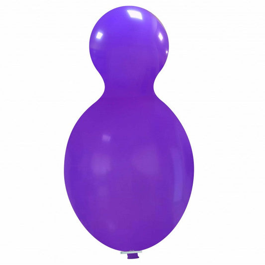 Cattex 59" Doll Purple Latex Balloon – (1 Piece)